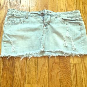 Jean skirt